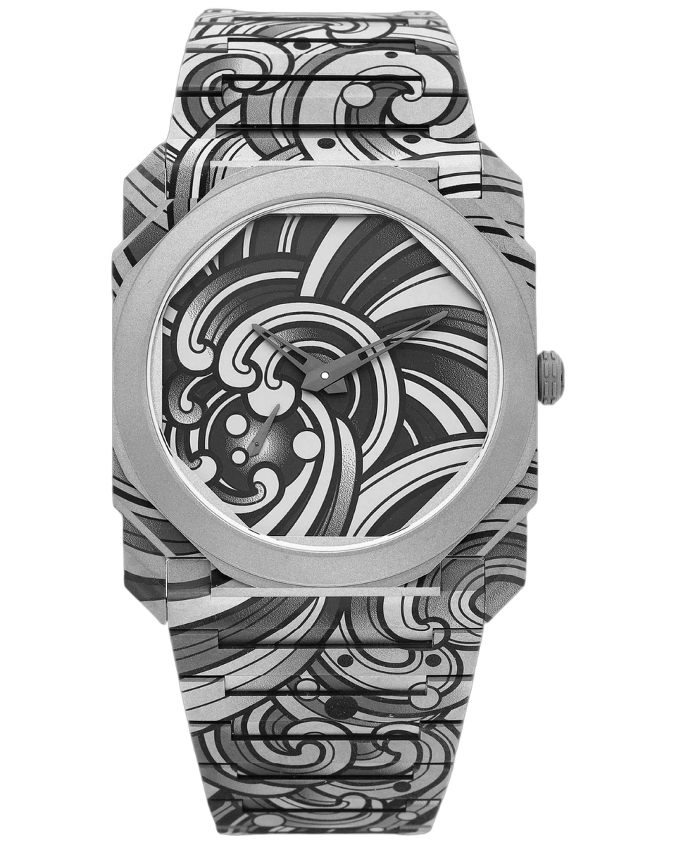 Bvlgari Octo Finissimo Tattoo Acqua Limited Edition 30pcs 103707