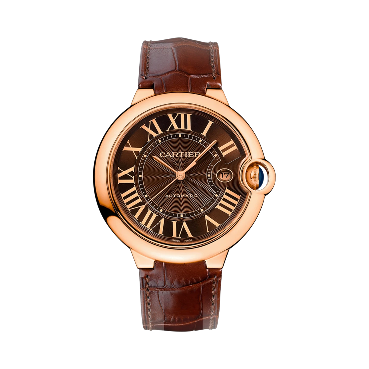 Cartier Ballon Bleu W6920037 Automatic 42mm 18K Rose Gold