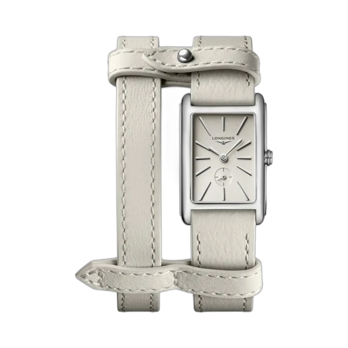 Longines Dolcevita Quartz Beige Index L52554792 20.8x32MM Stainless Steel