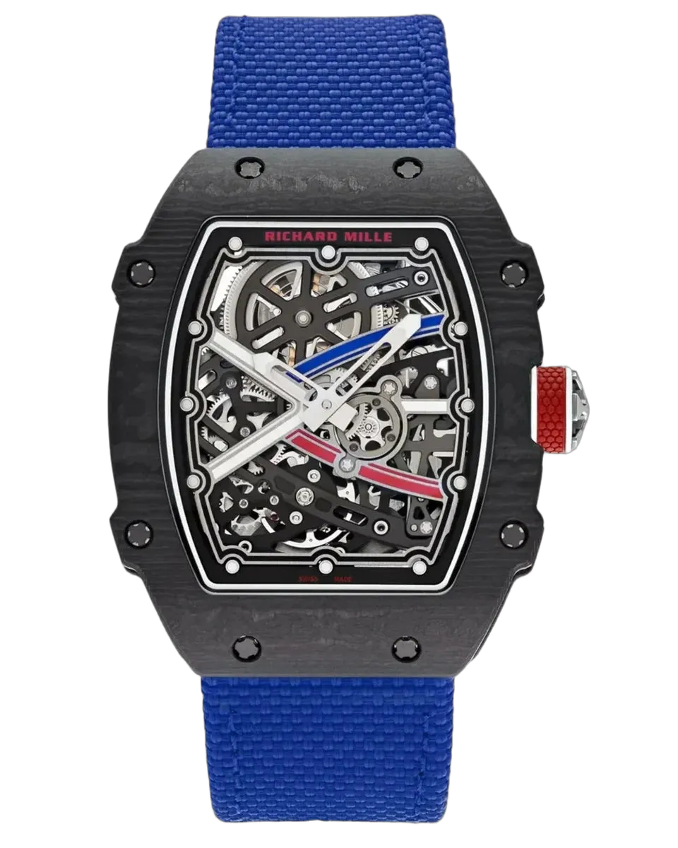 Richard Mille RM 67-02 Sebastien Ogier Carbon TPT Automatic Skeleton Dial