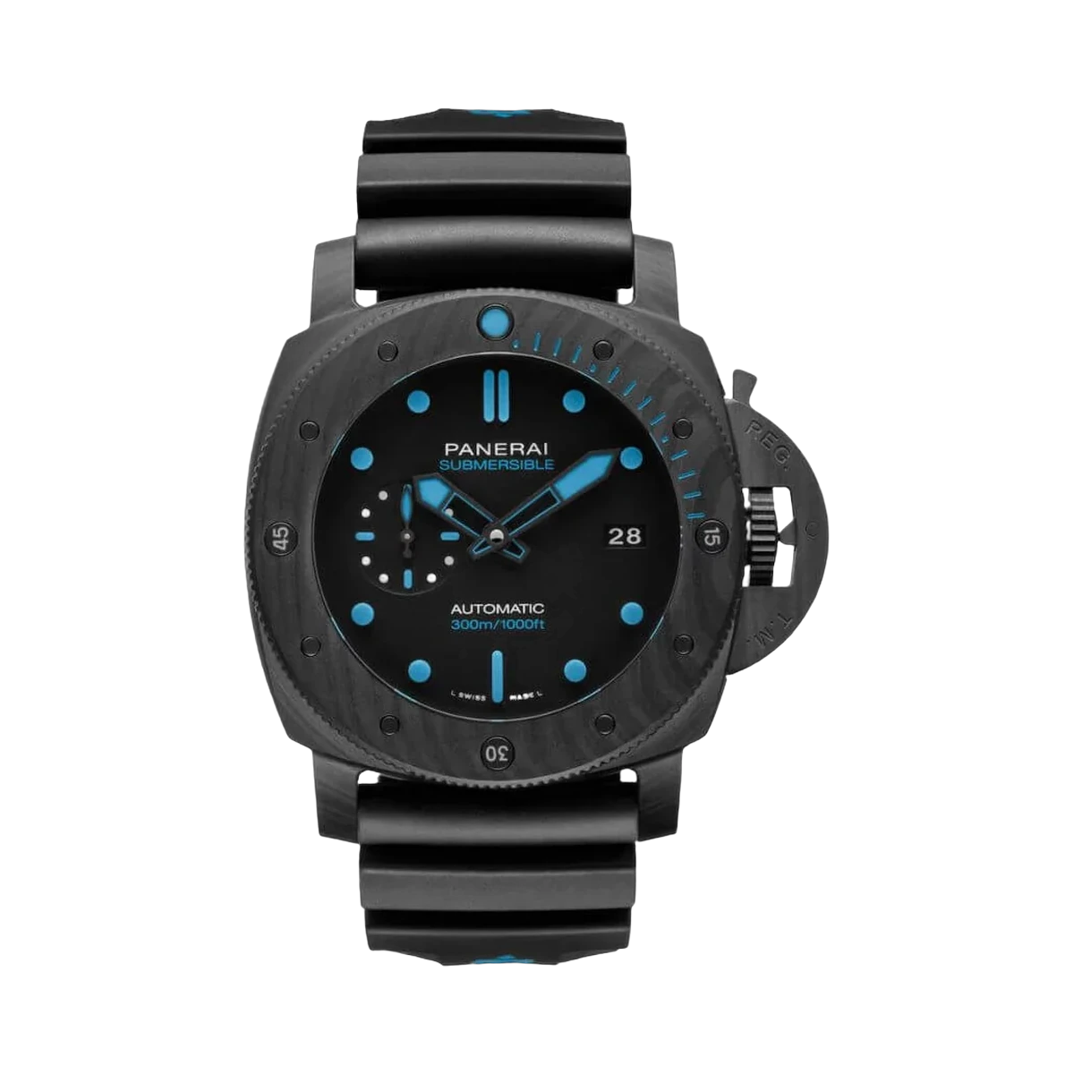 Panerai Luminor Submersible 1950 Carbotech 47Mm Men's Watch