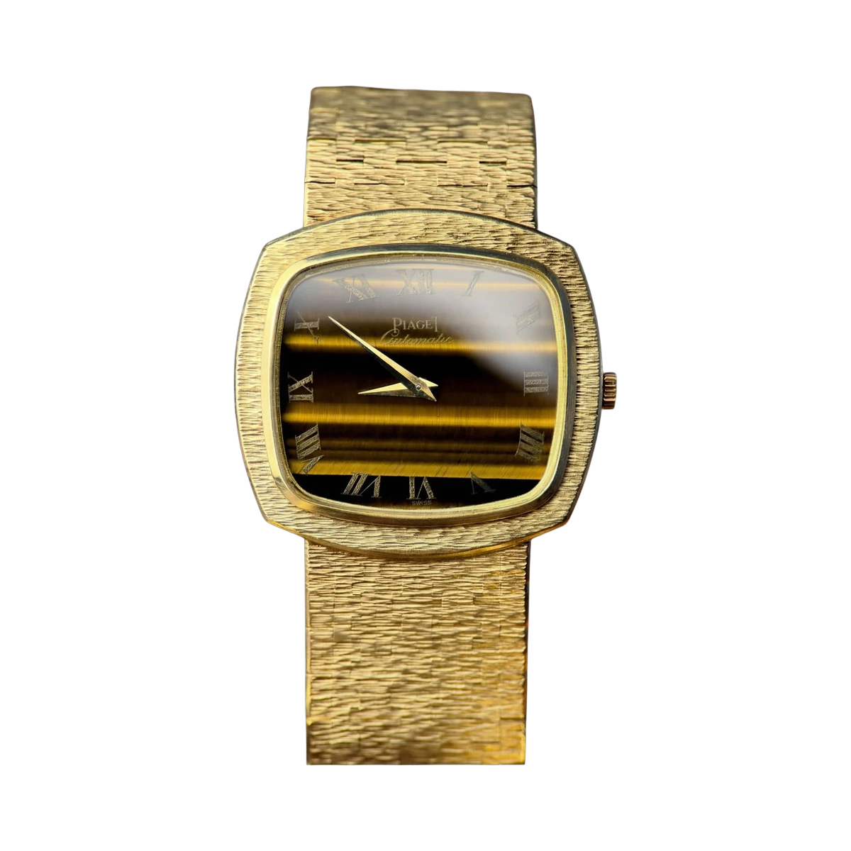 Piaget Vintage 270666 Ladies Tiger Eye 18K Yellow Gold