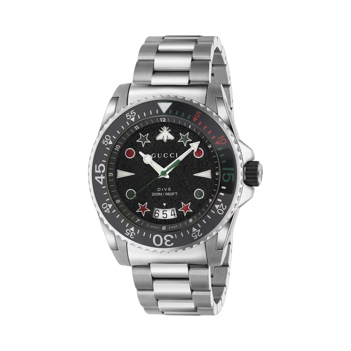 Gucci Dive Black Dial 40M