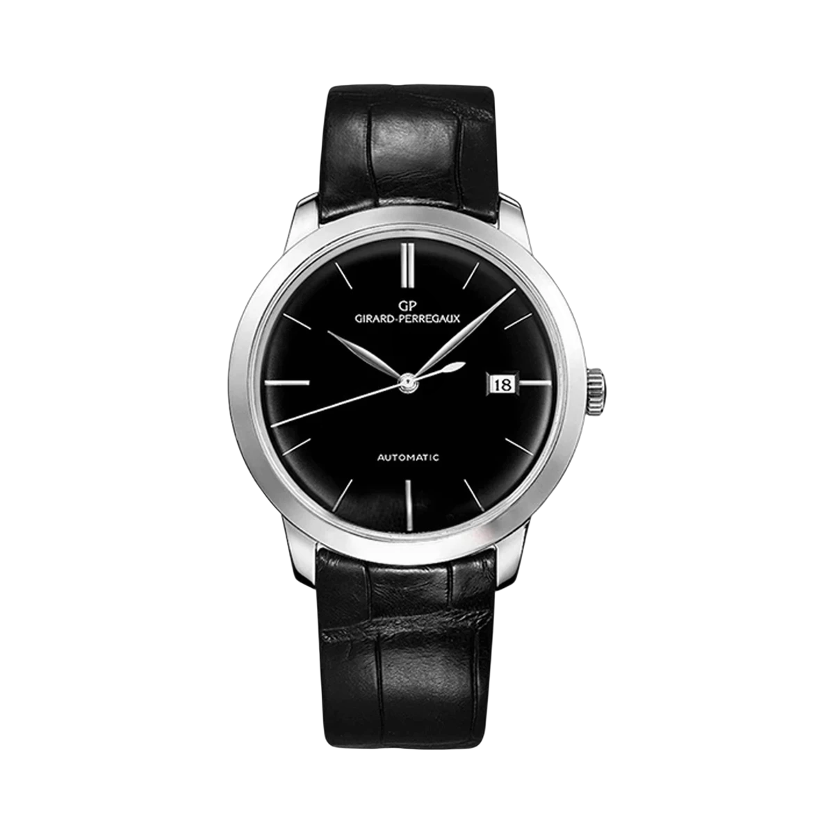 Girard-Perregaux 1966 49525-53-631-BK6A Automatic Black Dial 38mm 18K White Gold
