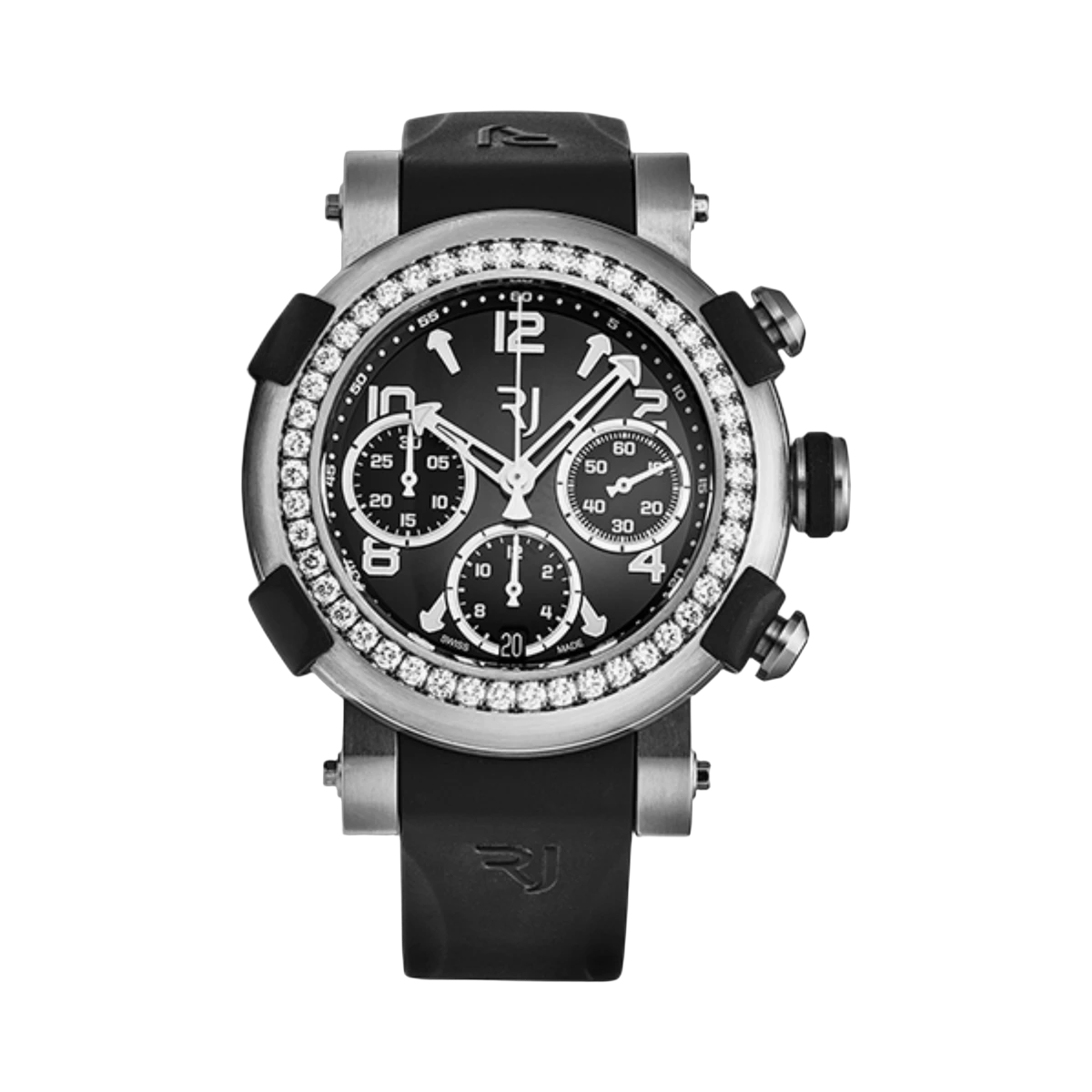 Romain Jerome Arrow Marine 1M45C.TTTR.1517.RB.1101 45MM Titanium Diamond Bezel