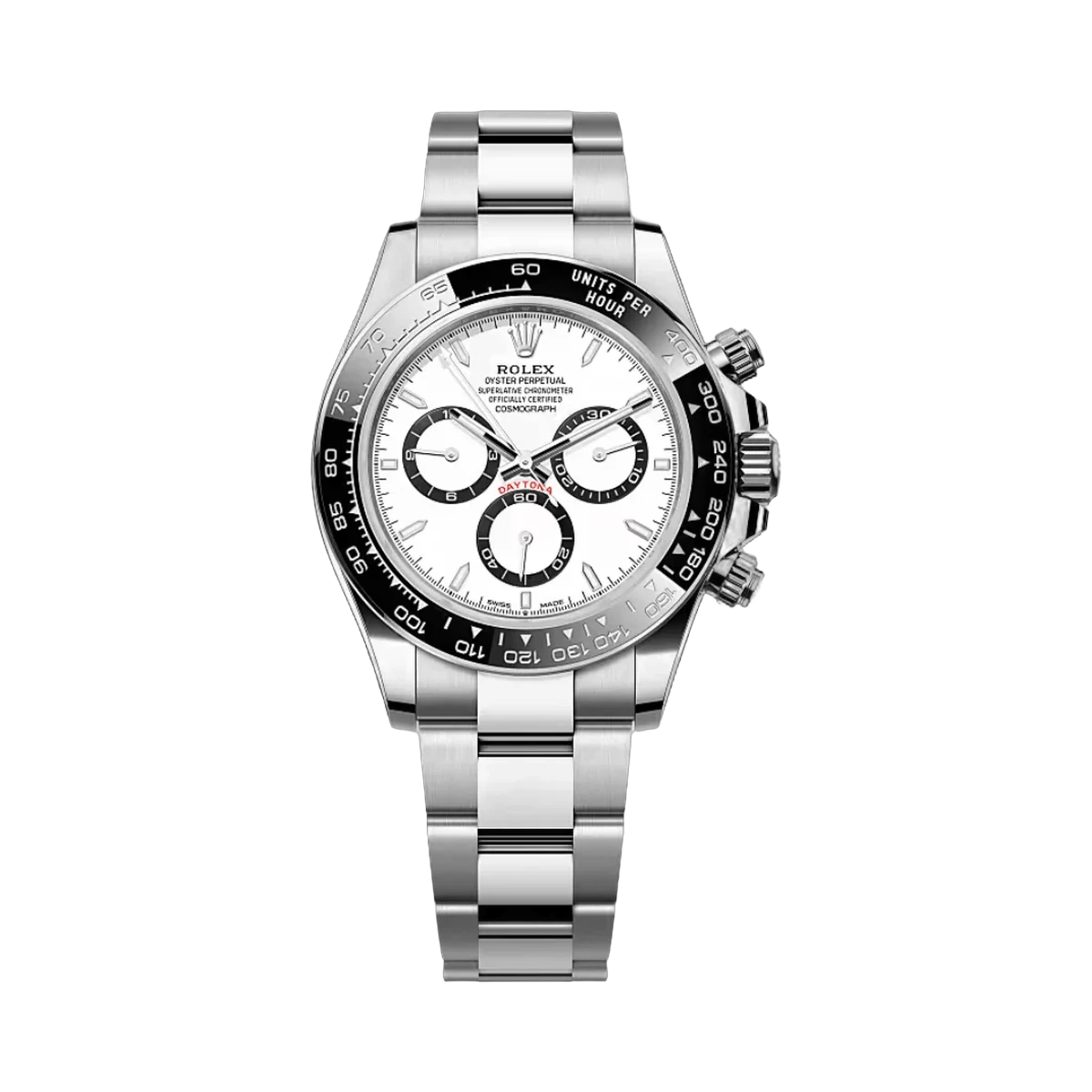 Rolex Cosmograph Daytona 126500LN-0001 Oyestersteel Automatic White Panda Index Dial