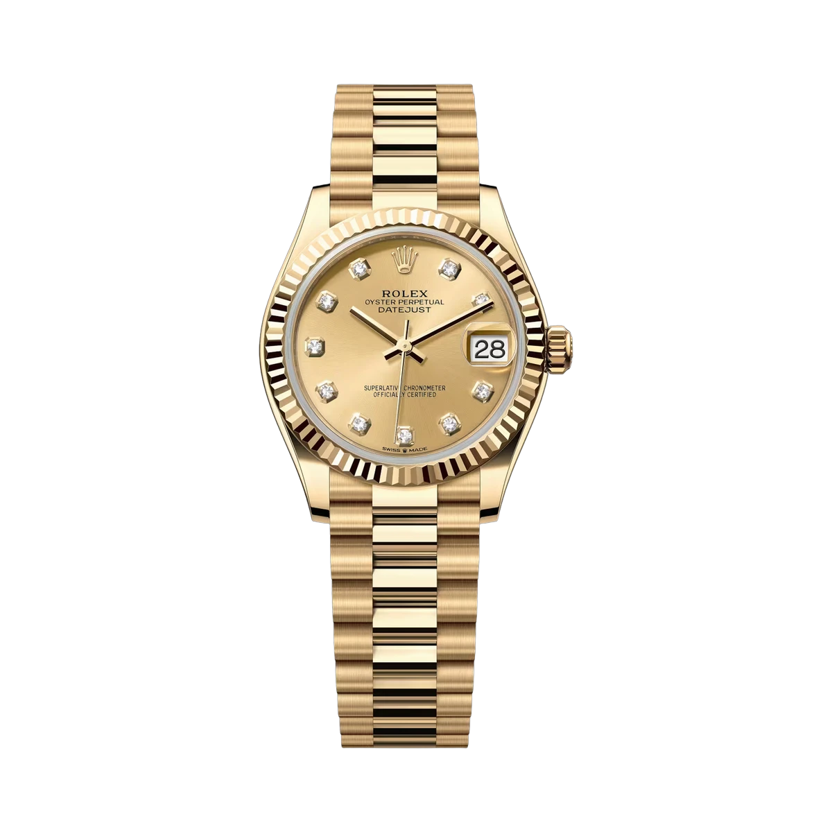 Rolex Datejust 278278 Champagne Dial 31mm Ladies Watch