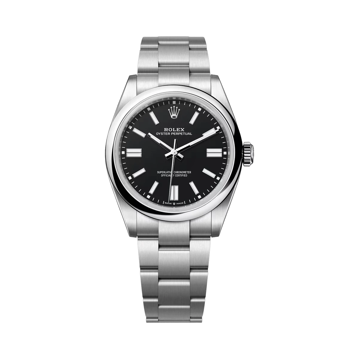 Rolex Oyster Perpetual 134300-0008 41mm Oystersteel Black Dial Men's Watch