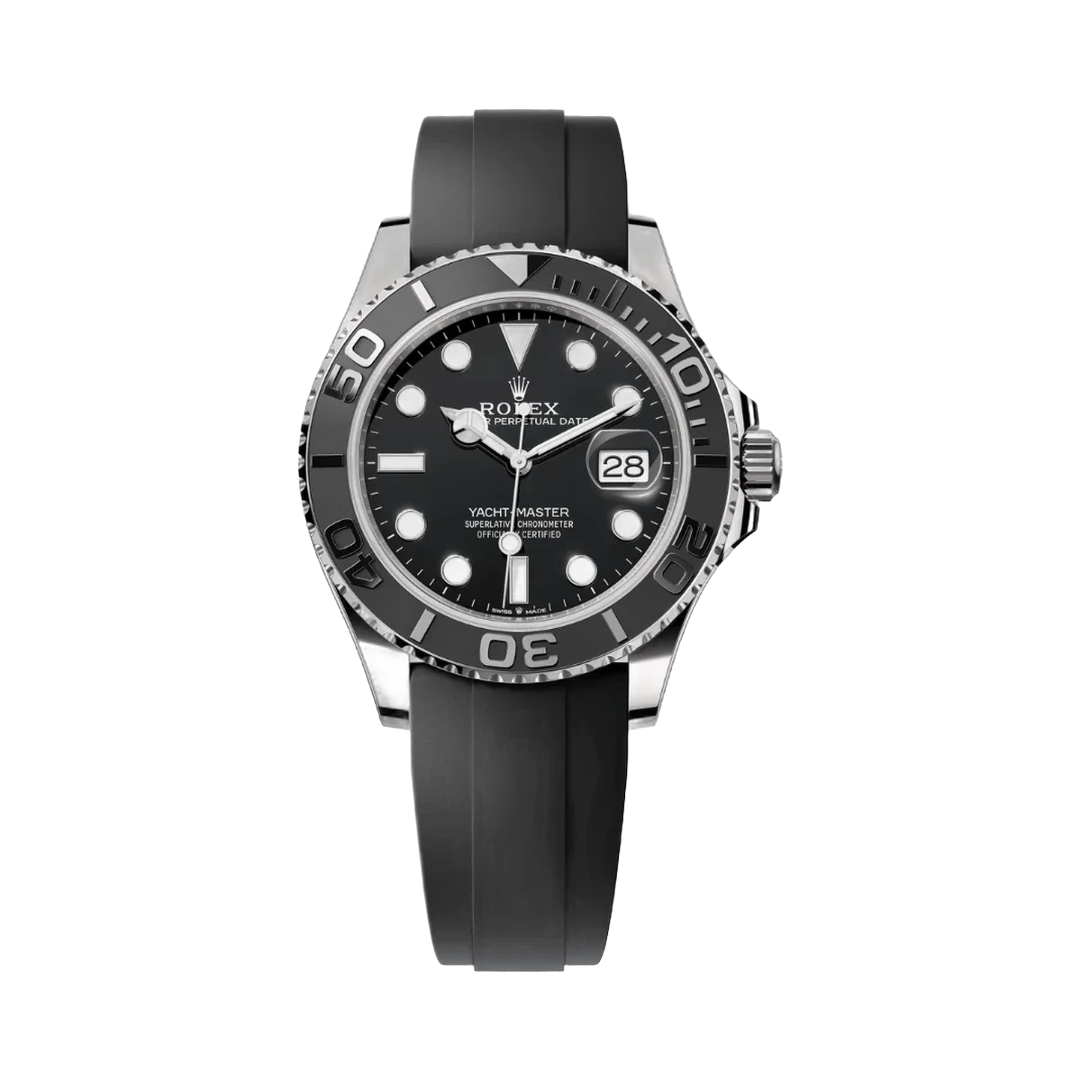 Rolex Yacht Master 226659-0002 18Kt White Gold 42mm Black Dial Men's Watch