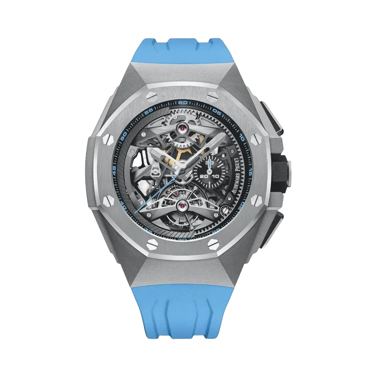 Audemars Piguet Royal Oak Concept Tourbillon 26587TI.OO.D031CA.01 Titan 44 mm Skelettiertes Zifferblatt Herrenuhr