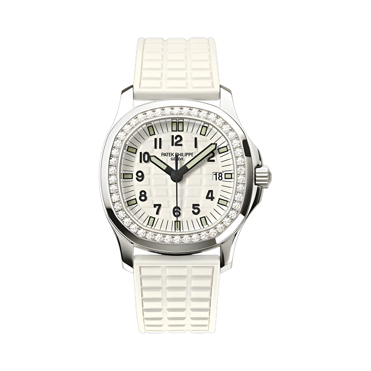 Patek Philippe Aquanaut Luce 5067A-011 Stainless Steel 36mm White Dial Ladies Watch