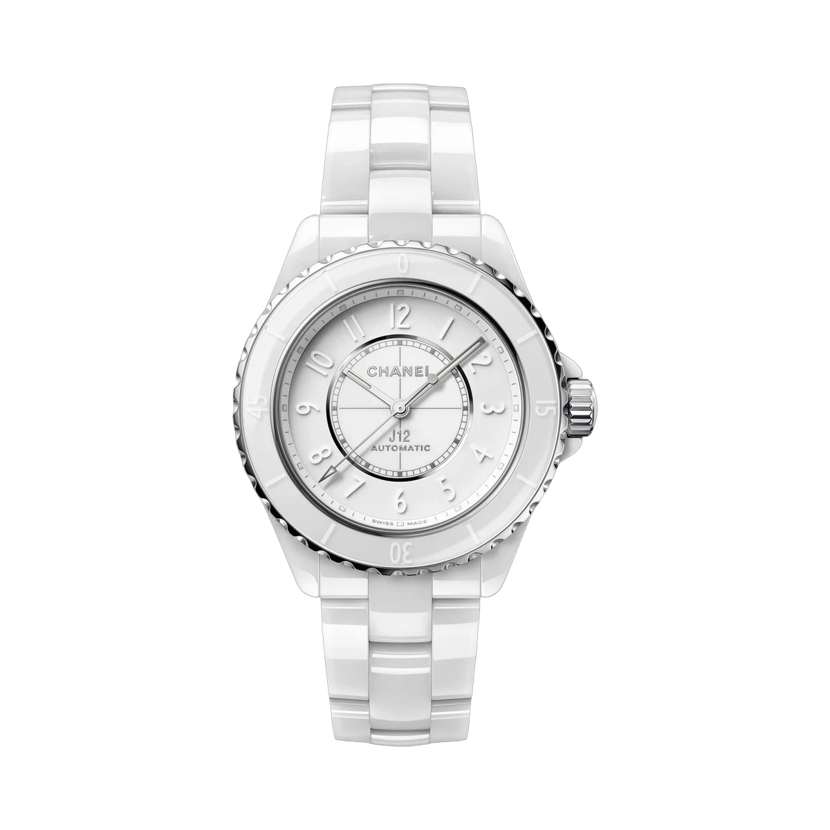 Chanel J12 H6186 Automatic White Ceramic 38mm Watch