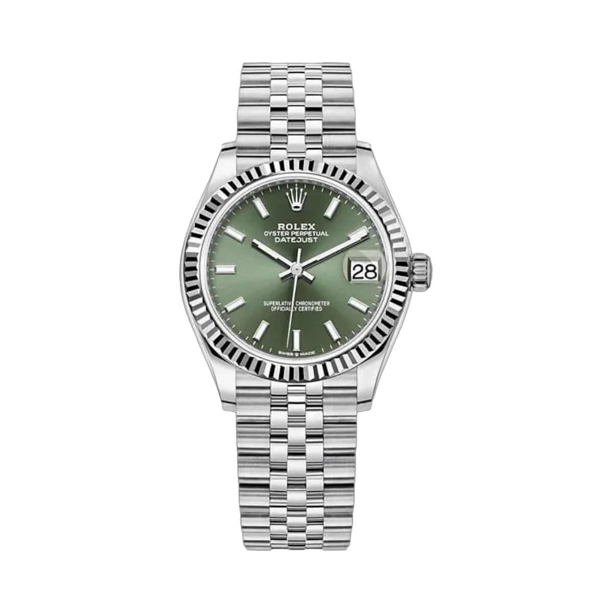 Rolex Datejust M278274-0018 31 mm, Oystersteel And White Gold