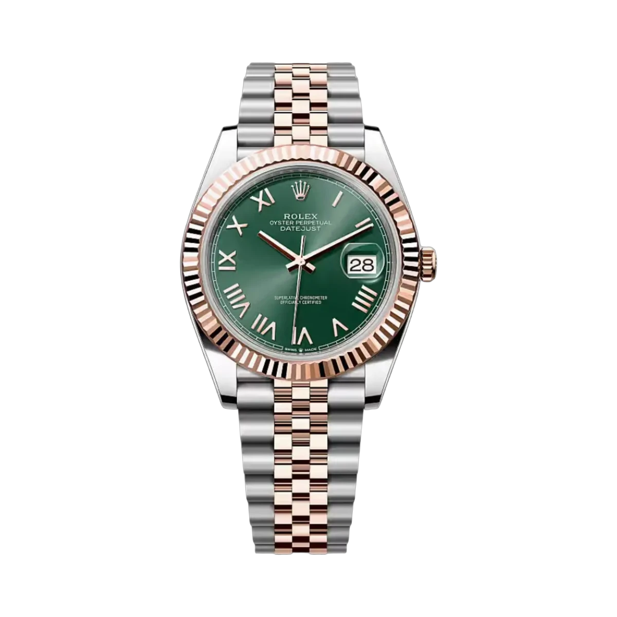 Rolex Datejust 126331 0022 Green Dial 41mm Men's Watch