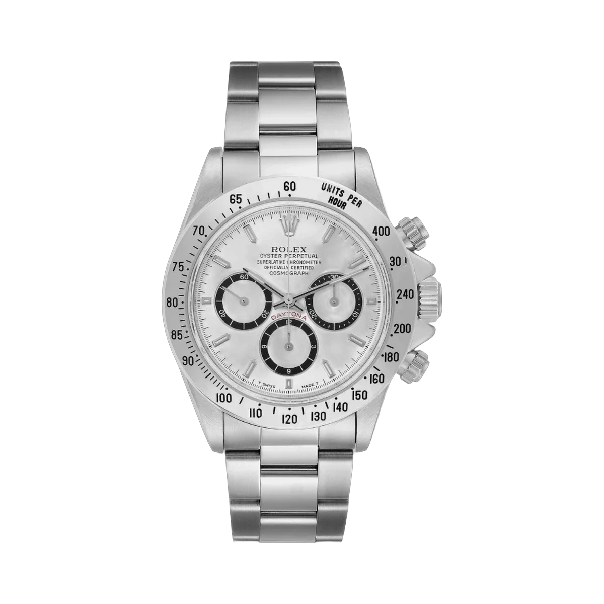 Rolex Cosmograph Daytona 16520 Zenith Werk Weißes Zifferblatt