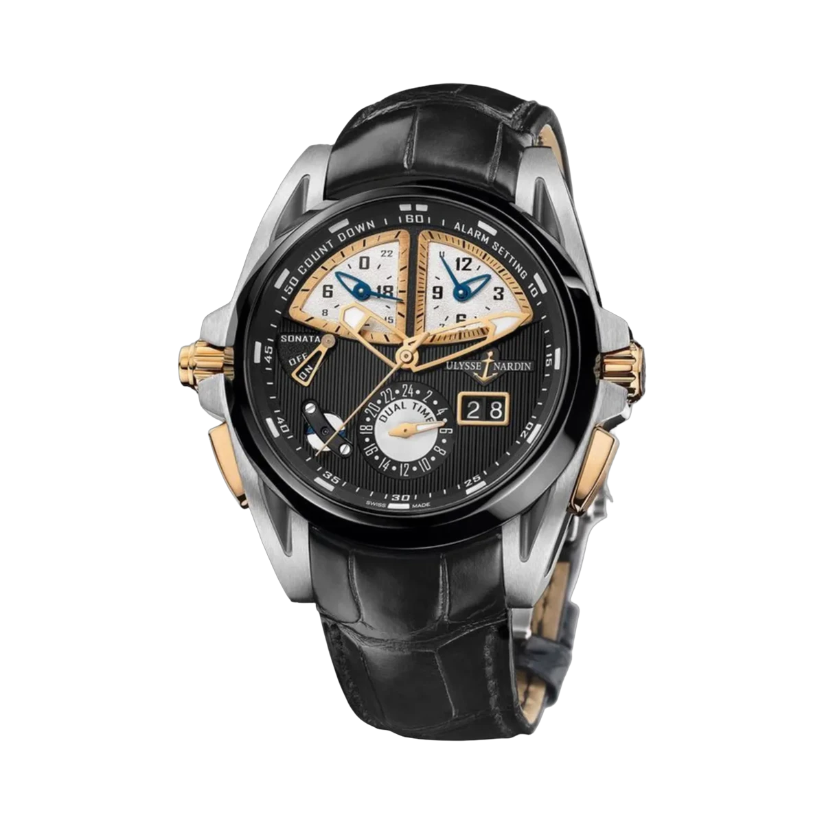 Ulysse Nardin Sonata Streamline 675-00 44mm Titanium