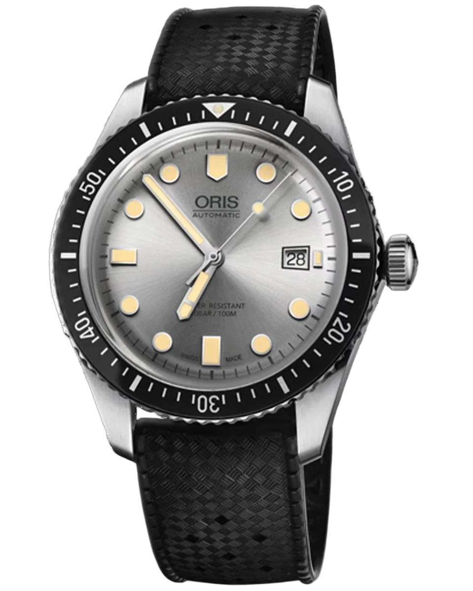 Oris Divers Sixty-Five Auto Silver Dial 42M 01 733 7720 4051-07 4 21 18 42mm Stainless Steel
