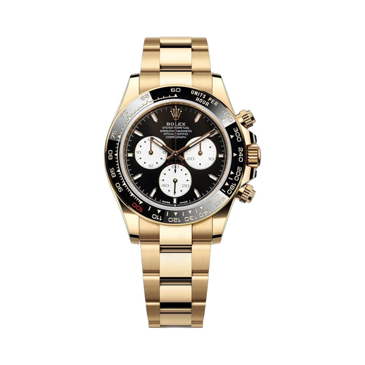 Rolex Cosmograph Daytona Le-Mans 126528LN-0001 Yellow Gold 40mm Black Dial Men's Watch