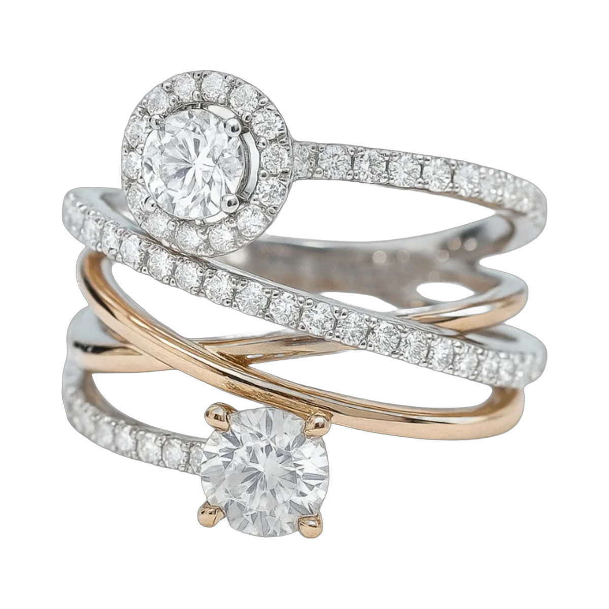 ROUND RING-HRD-E-F/VVS-VS 1.58 CTS- A44R,Total Wt -6.72gm