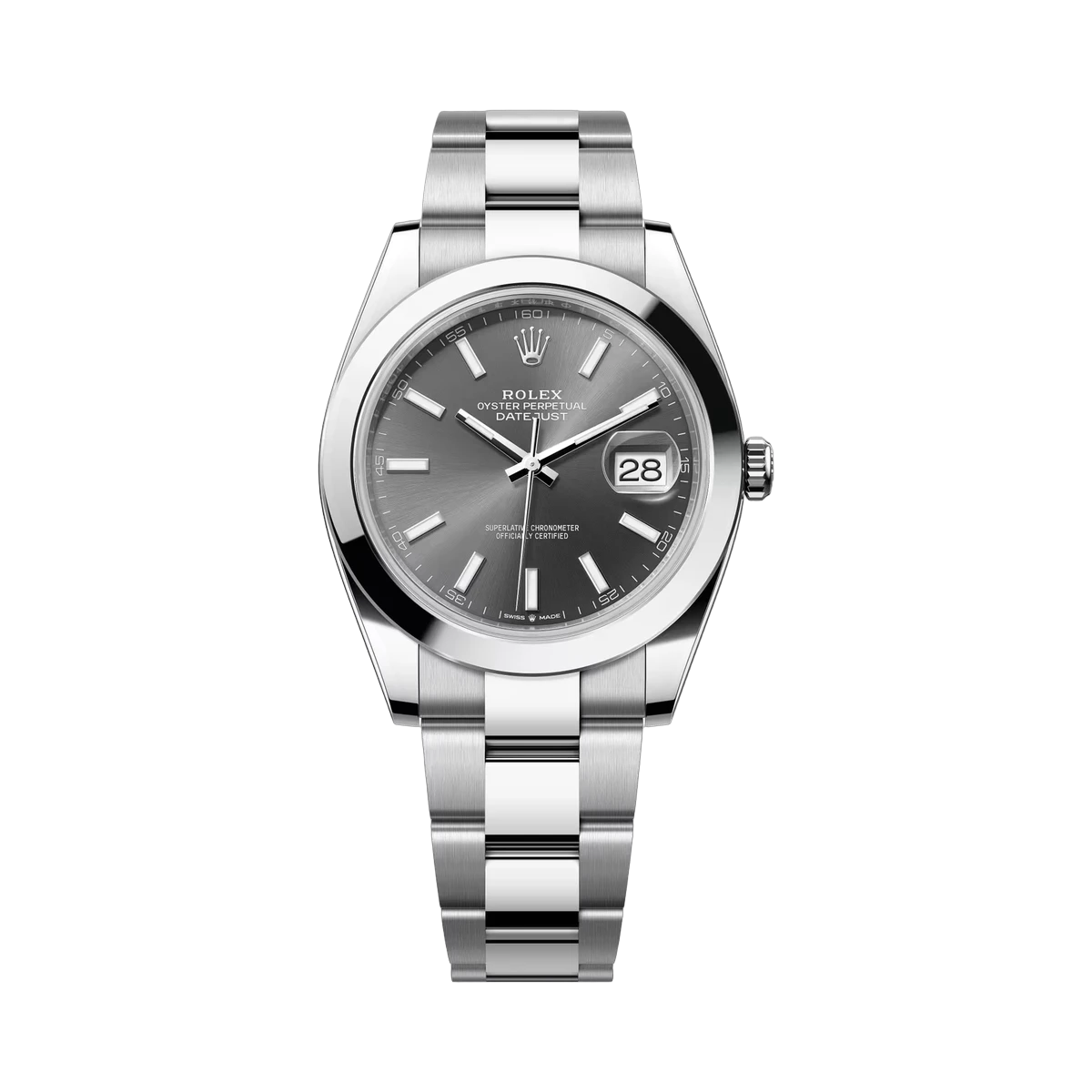 Rolex Datejust 126300 DKRIO Grey 41mm Men's Watch