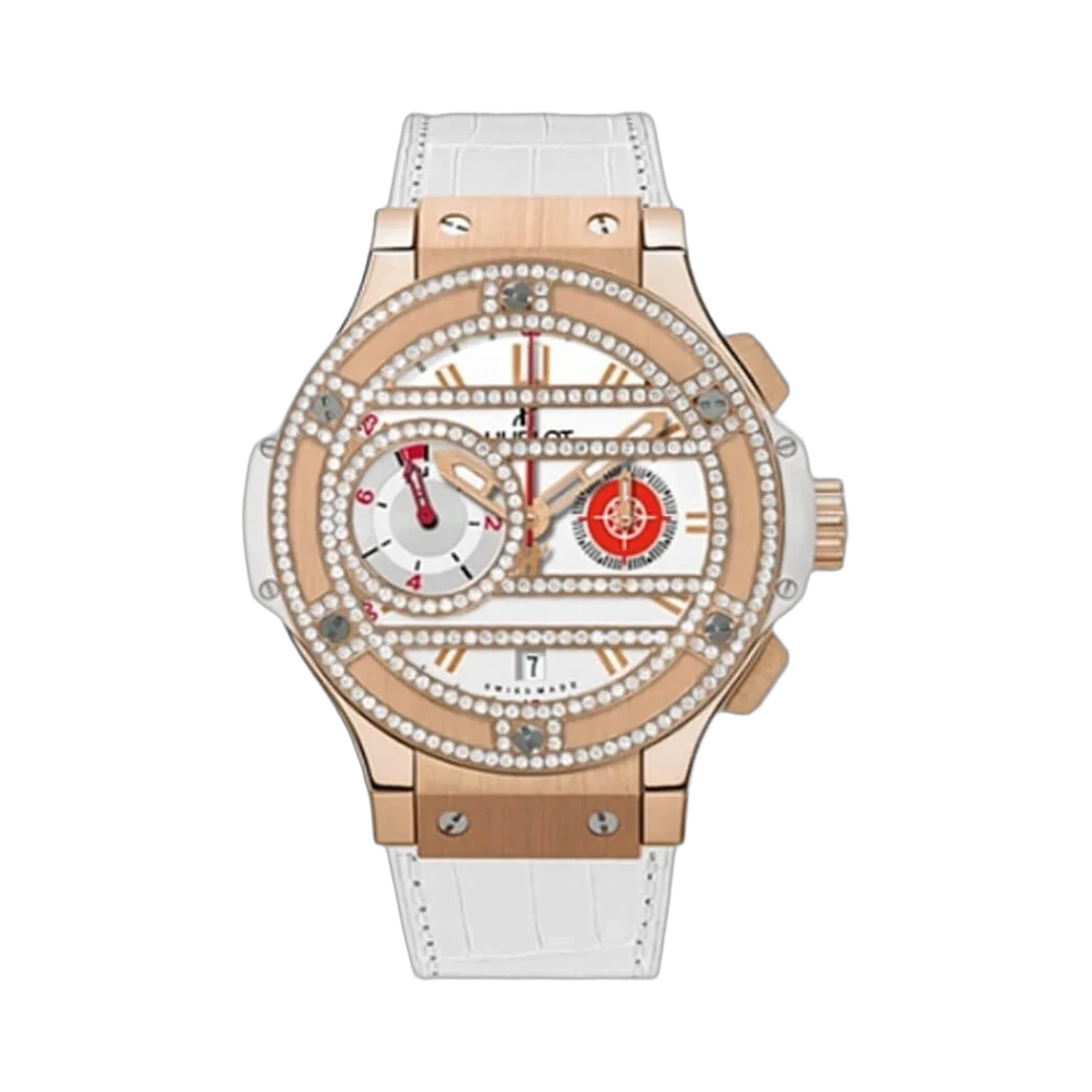 Hublot Big Bang Costa Smeralda 347.PE.2123.LR.1104.PCM12 Chronograph White Dial