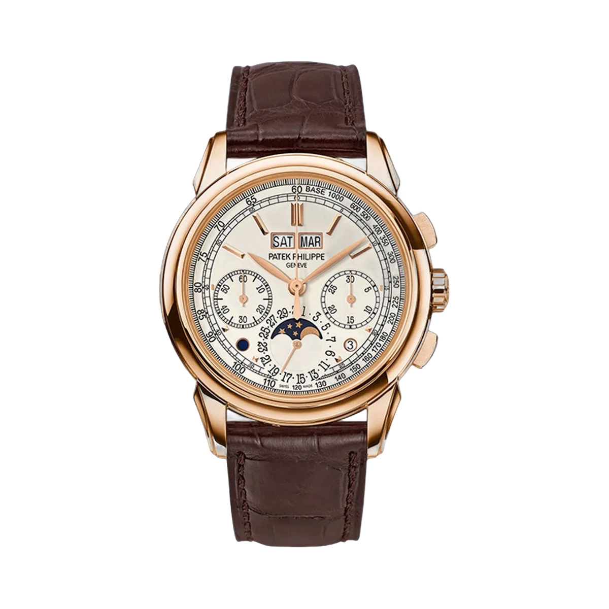Patek Philippe Grand Complications 5270R-001 Rose Gold 41mm Silver Dial Men's Watch