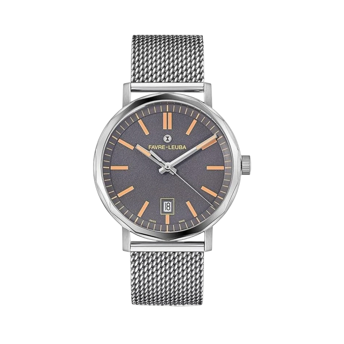Favre-Leuba Sandow 00.10301.08.71.21 Automatic Brown Dial