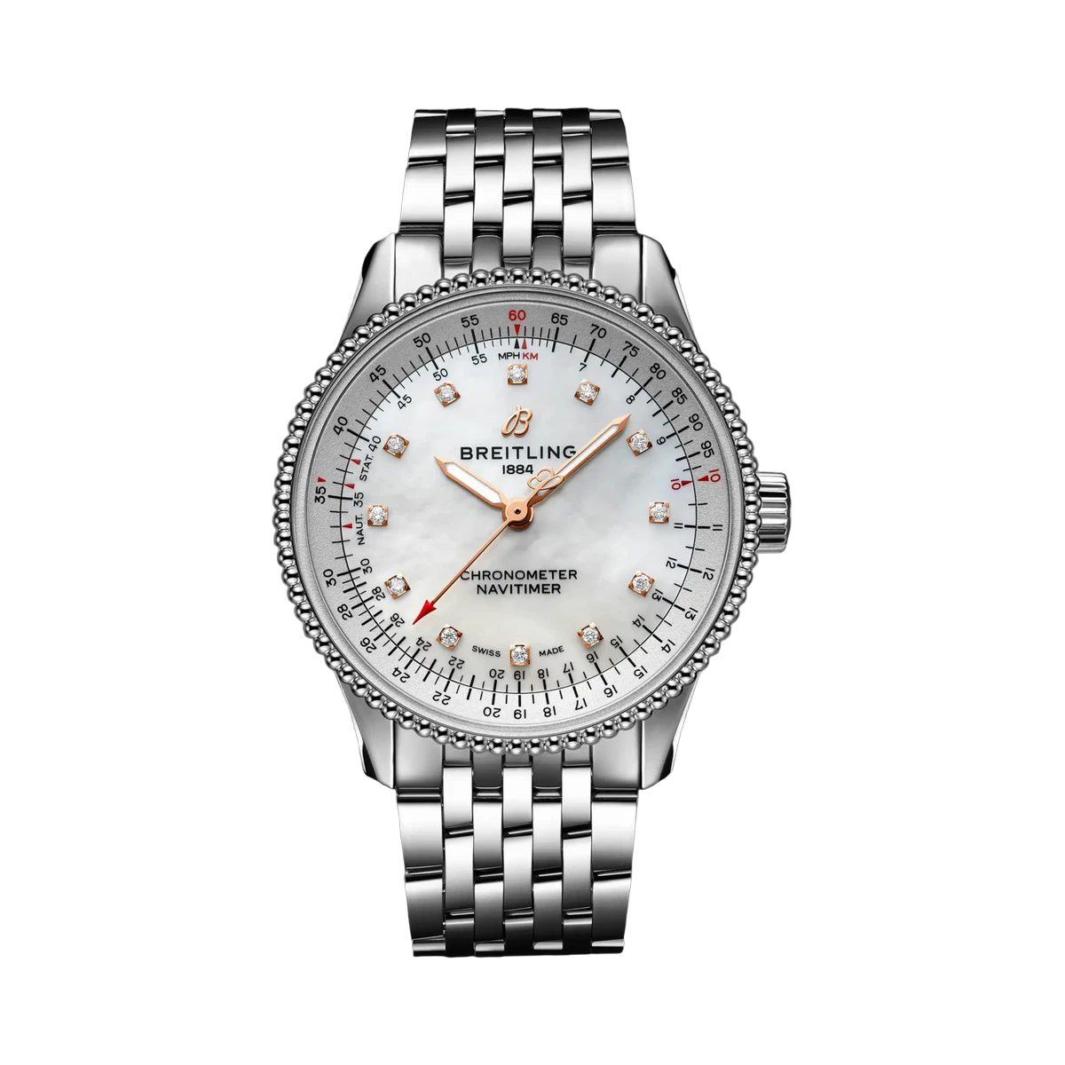Breitling A17395211A1A1 NAVITIMER AUTOMATIC 35M MOP DIAL