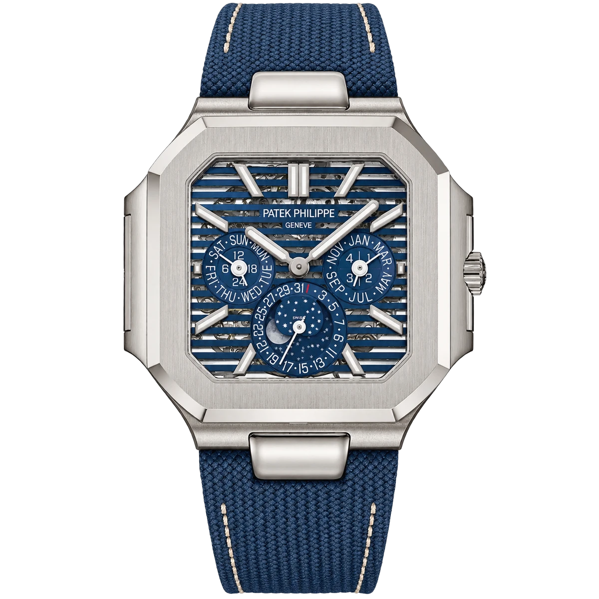 Patek Philippe Cubitus Perpetual Calendar Moon Phases 5840P-001