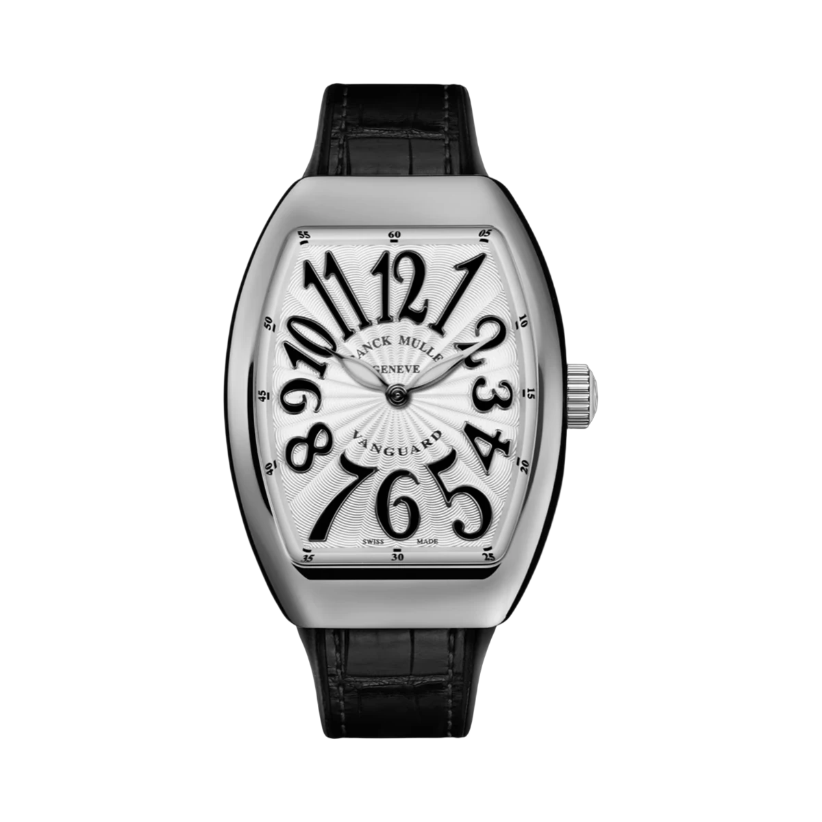 Franck Muller Vanguard Ladies Quartz Black Dial White Numerals V32 QZ AC NR
