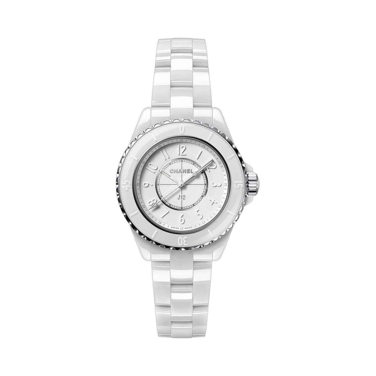 Chanel J12 Phantom h6345 Quartz White Ceramic 33mm