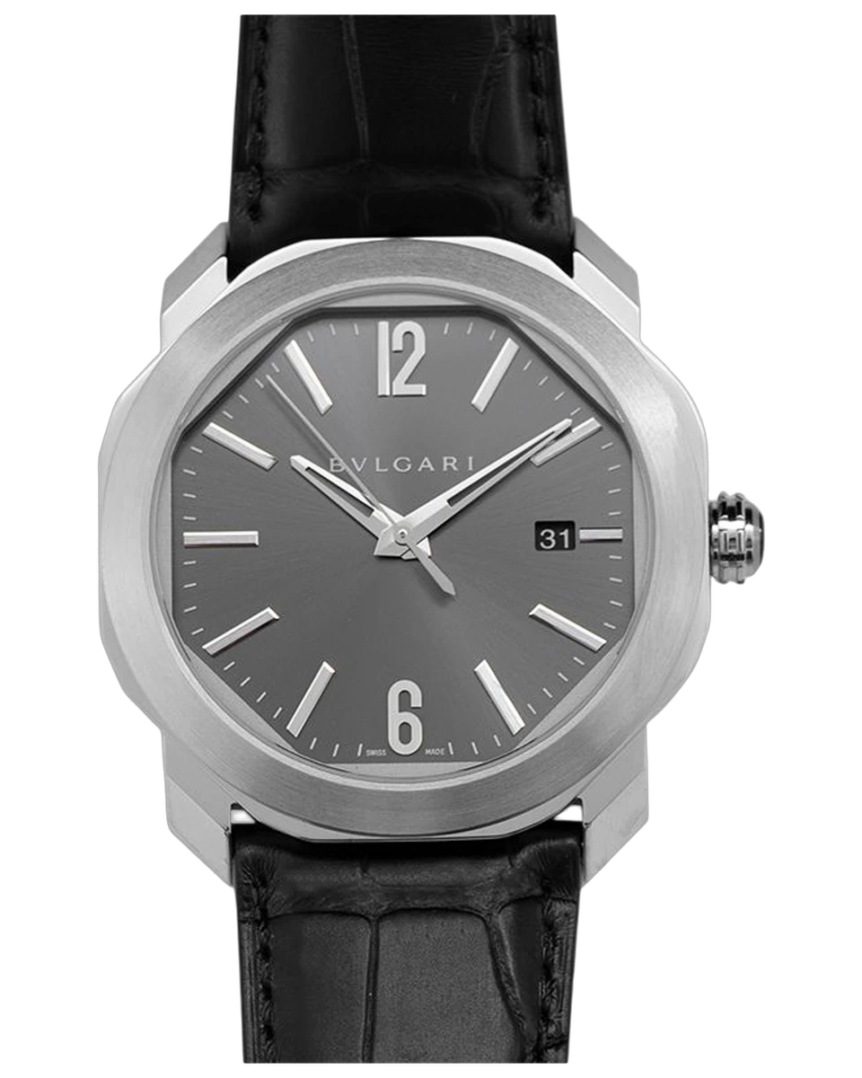 Bvlgari Octo Roma Automatic Anthracite 102855 41MM Stainless Steel