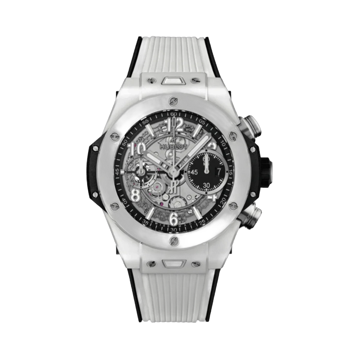 Hublot Big Bang Unico 441.HX.1171.RX Herrenuhr aus weißer Keramik 42mm
