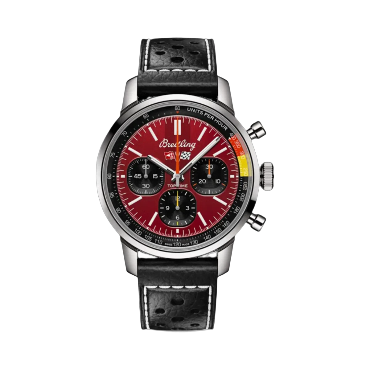 Breitling AB01761A1K1X1 TOP TIME WATCH 41MM RED DIAL