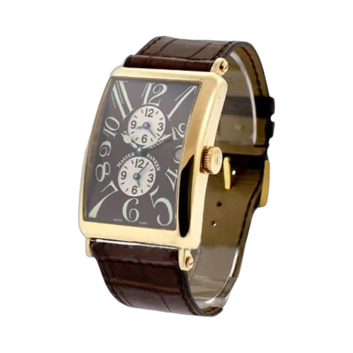 Franck Muller 1200 MB Long Island Master Banker Black Dial Men's Watch