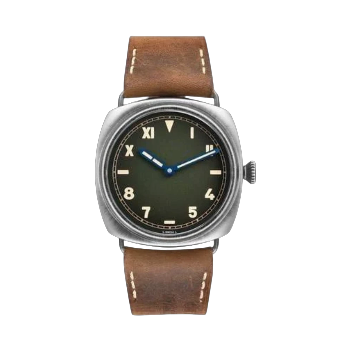 Panerai Radiomir PAM01349 California 8 Patina Steel/Green 45mm Brunito Steel