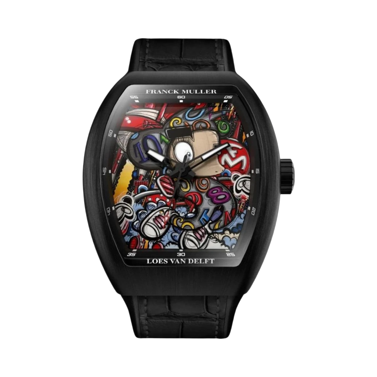 Franck Muller Vanguard Color Dreams Loes Van Delft Limited Edition V43 SC TT NR BR NR