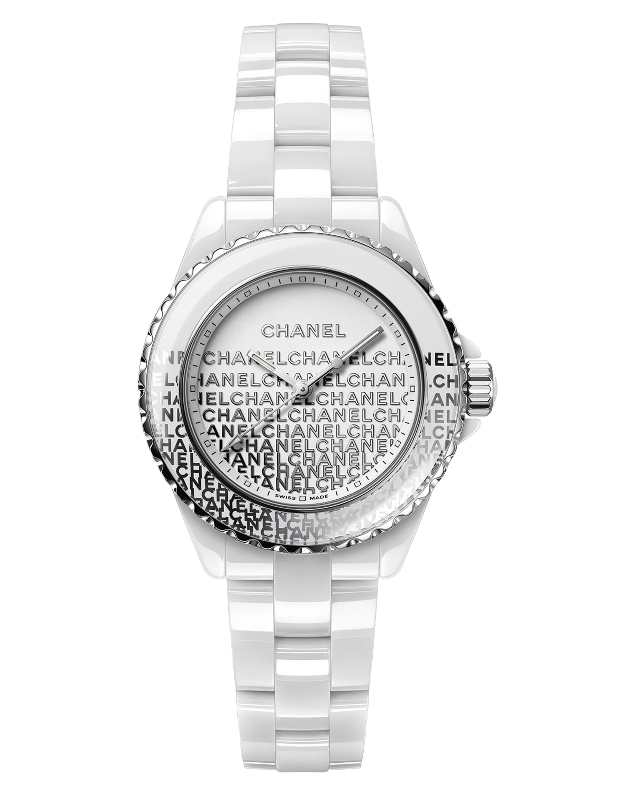 Chanel J12 Wanted DeChanel H7419 Limited Edition White Ceramic 33mm