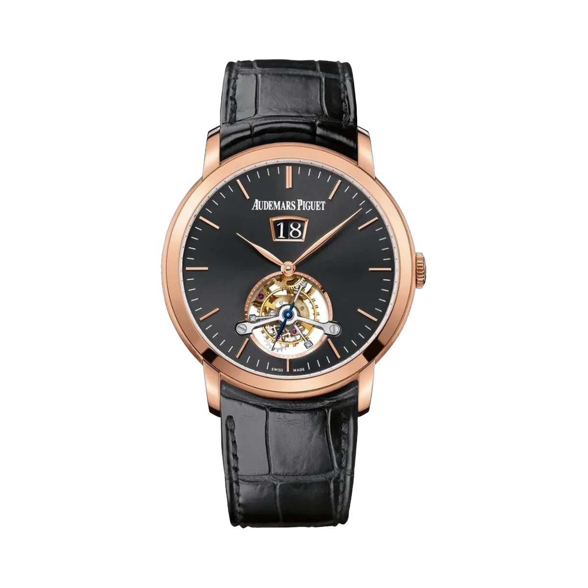 Audemars Piguet Jules Audemars 26559OR.OO.D002CR.01 Tourbillon Grande Date Roségold/Schwarz