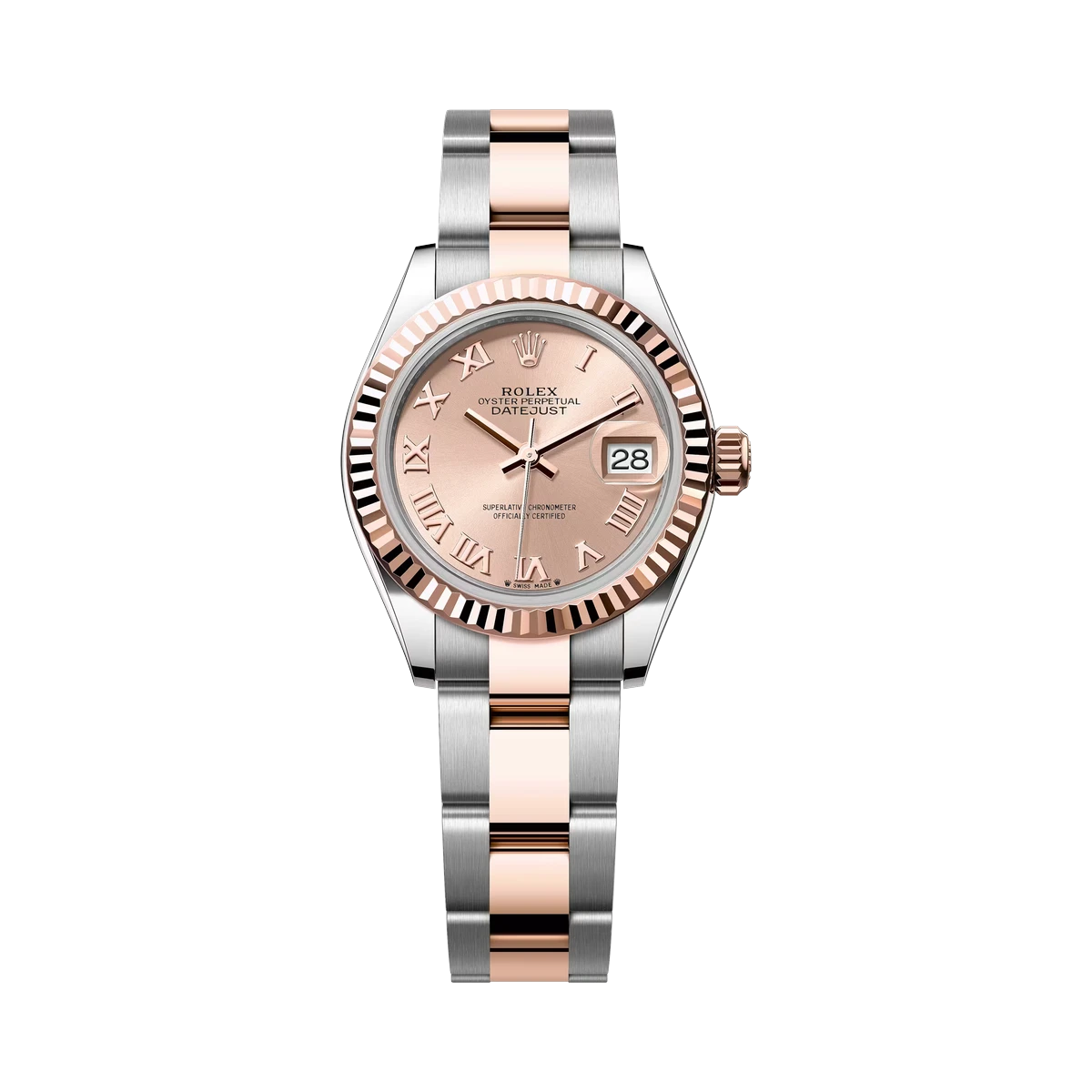 Rolex Lady Datejust M279171-0026 28Mm Stainless Steel And Everose Gold