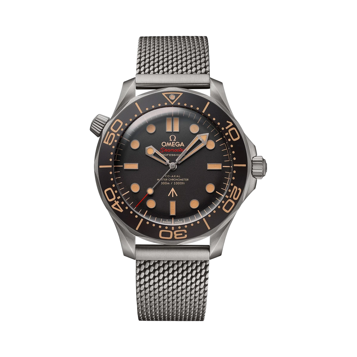 Omega Seamaster Diver 300M Co-Axial Master Chronometer 007 Edition 42mm Titanium 210.90.42.20.01.001
