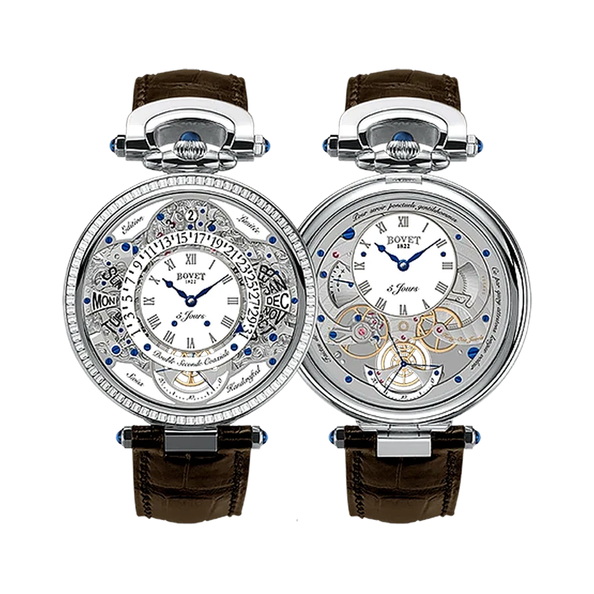 Bovet 1822 Fleurier Complications ACQPR002-05 05/100 Limited Edition, 43mm 18K White Gold