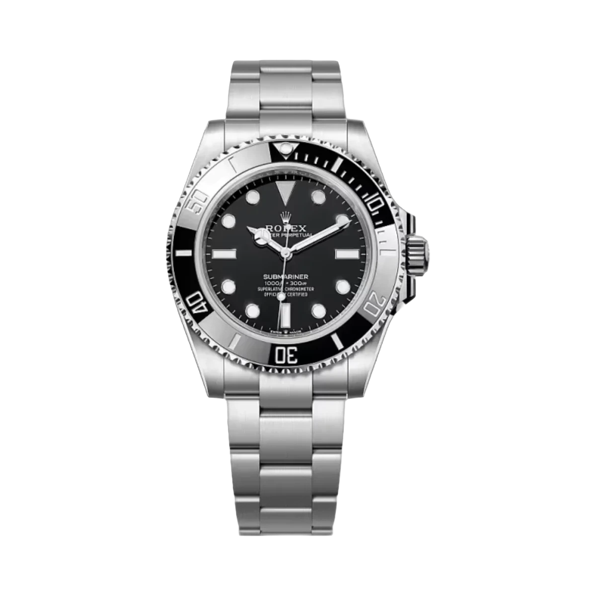 Rolex Submariner 24060-0001 Oystersteel Black Dial 41mm Men’S Watch