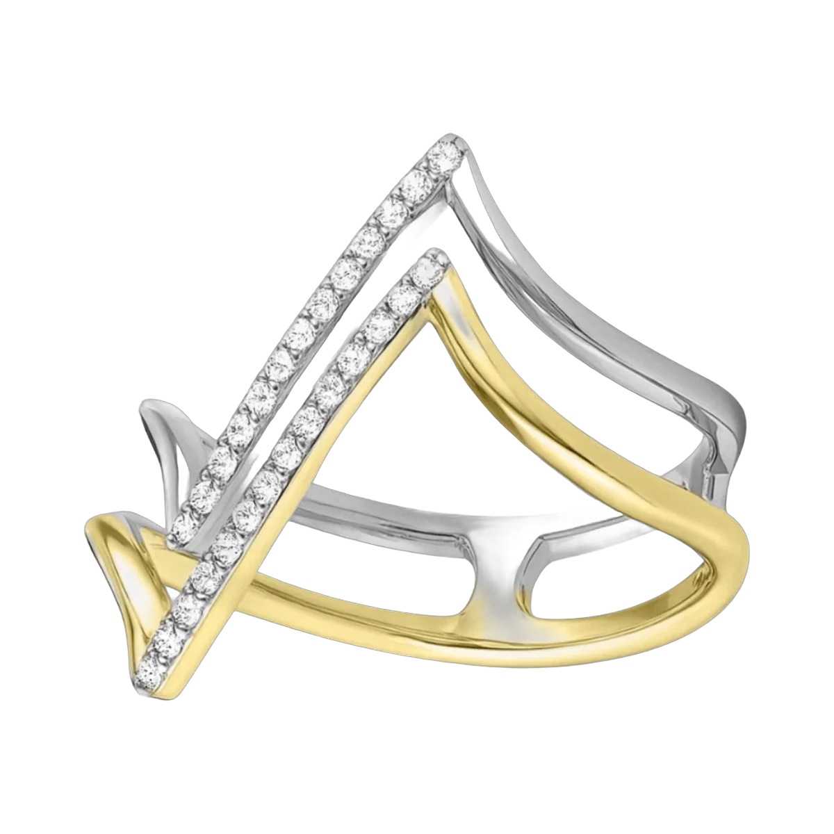 Round Ring-HRD-E-F/VS-SI 0.18 CTS- A07R,Total Wt -5.13gm