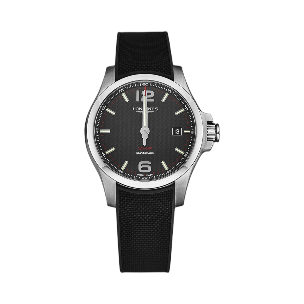 Longines Conquest VHP L37264669 43MM Grey Dial Stainless Steel
