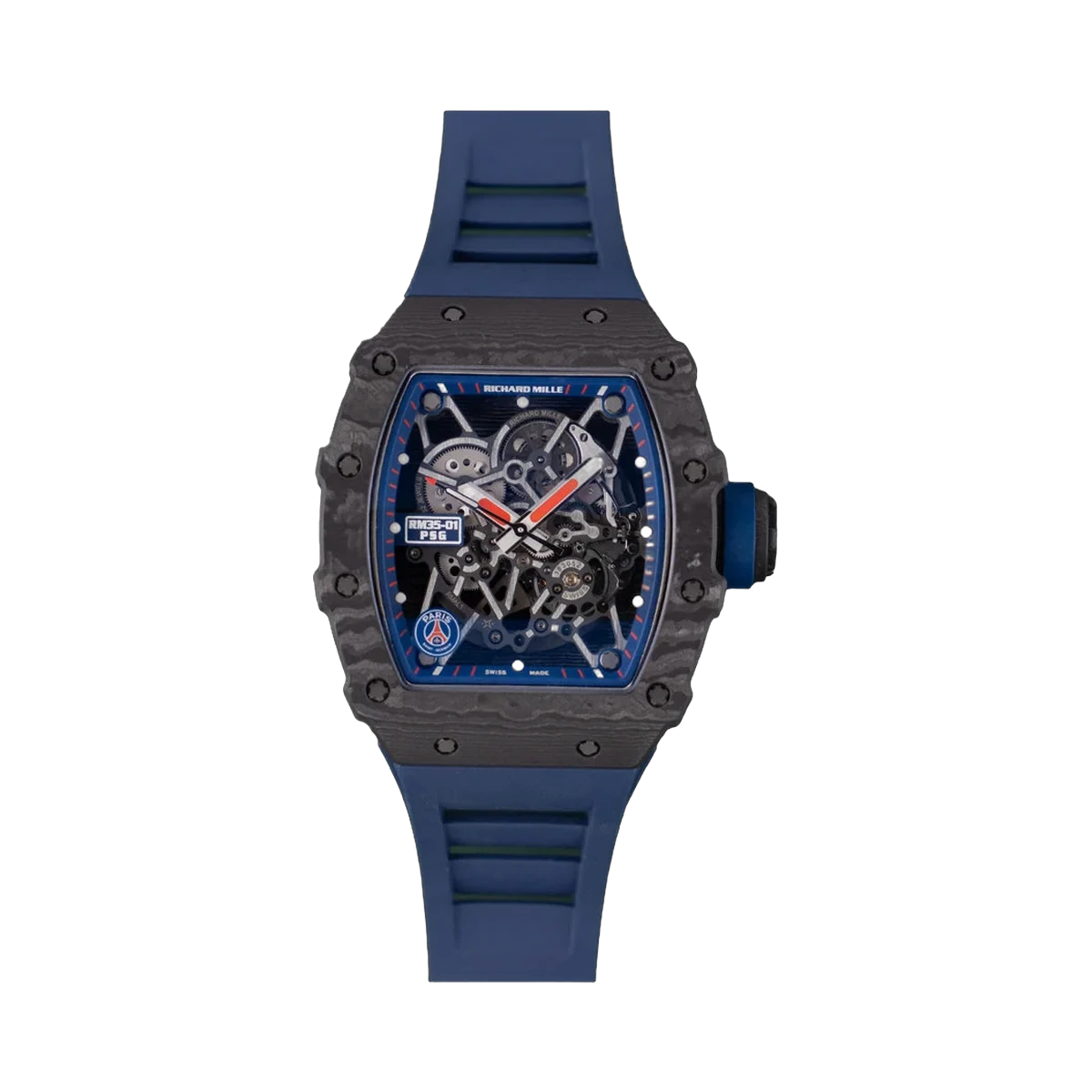 Richard Mille RM 035-01 Carbon Paris Saint-Germain PSG Special Edition Men's Watch