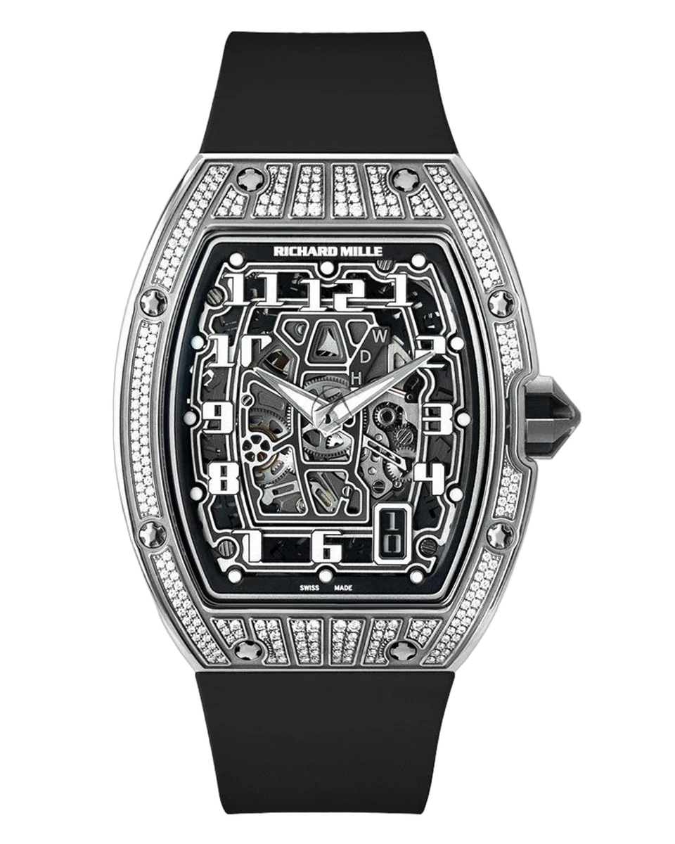 Richard Mille RM67-01 TI Automatic 18K Titanium Lifestyle 38.7mm Skeleton Dial Mens Watch