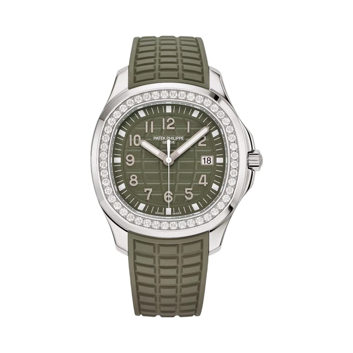 Patek Philippe Aquanaut Luce 5267/200A-011 Quartz Khaki Green Dial 38.8mm Stainless Steel