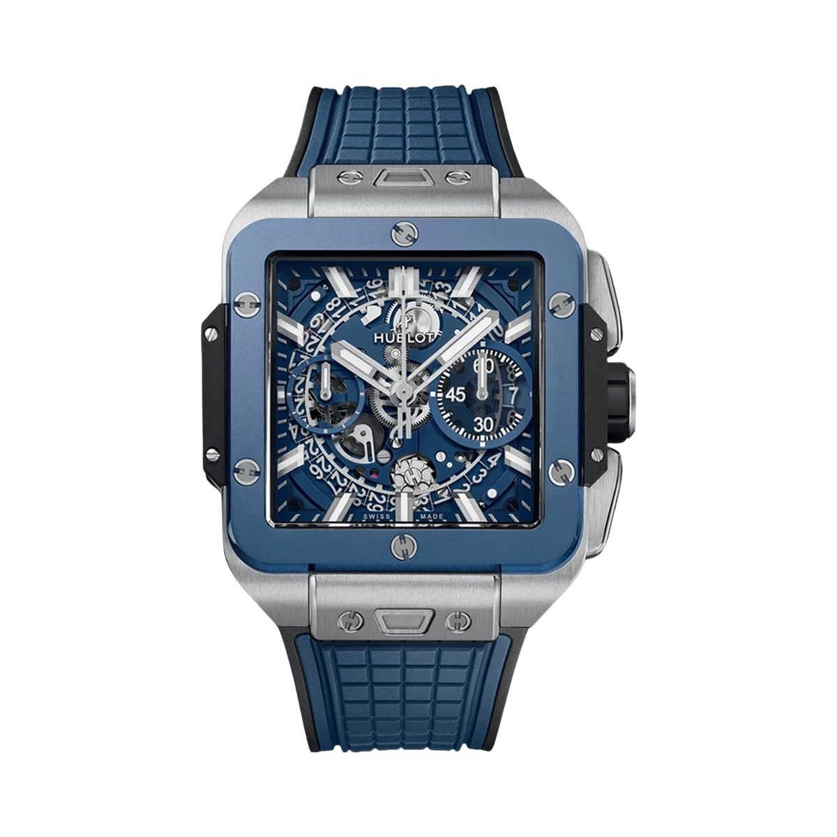 Hublot Square Bang Unico 821.NL.5170.RX 42mm Skeleton Dial Titanium