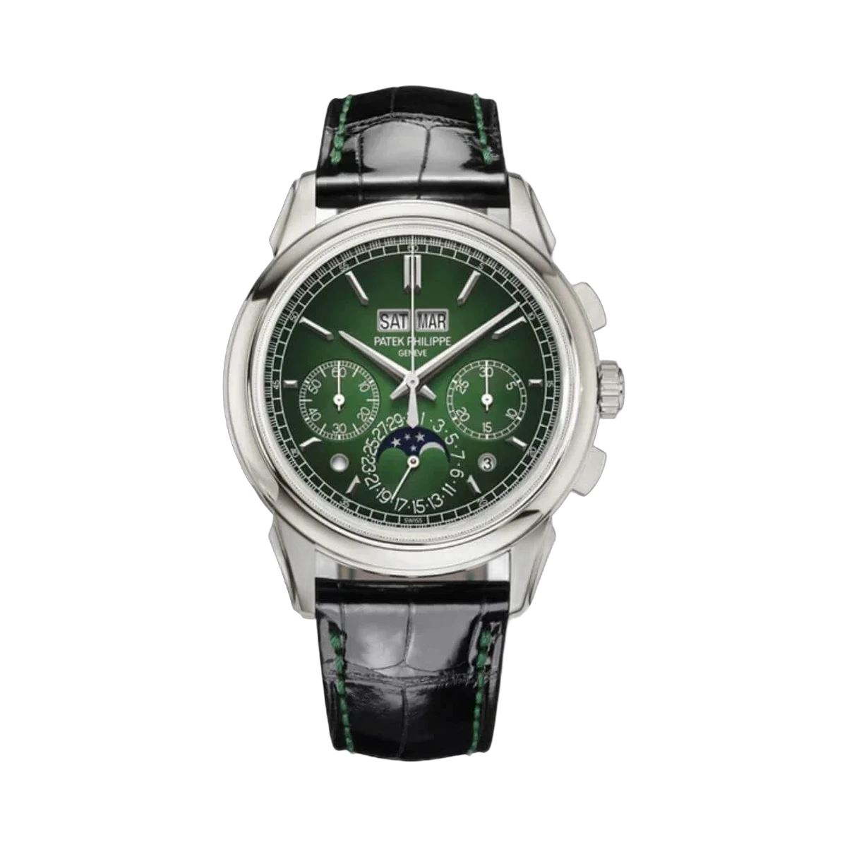 Patek Philippe Grand Complications 5270P-014 Perpetual Calendar 41mm Green Dial Men's Watch